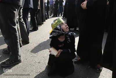 تشییع شهید گمنام در سوهانک تهران