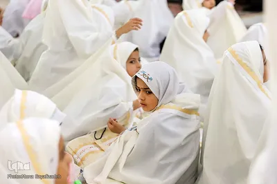 جشن تکلیف دختران دانش‌آموز در اهواز