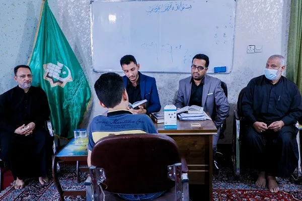 العراق: وحدة التحفيظ للعتبة العباسية تواصل اختباراتها الشاملة للحفاظ + صور