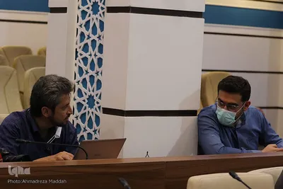 نشست خبری معاون فرهنگی آستان مقدس احمدی و محمدی (ع)‎‎