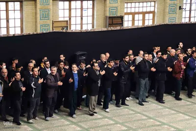 تشییع پیکرهای مطهر شهدای گمنام در میان دانشگاهیان تبریز