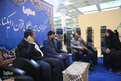 غرفه خبرگزاری ایکنا در چهارمین روز نمایشگاه قرآن