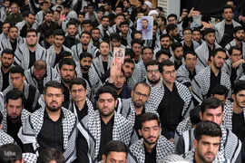 مراسم عزاداری اربعین حسینی در حسینیه امام خمینی