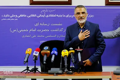 حجت الاسلام و المسلیمن محمد علی انصاری دبیر ستاد بزرگداشت امام خمینی (ره)