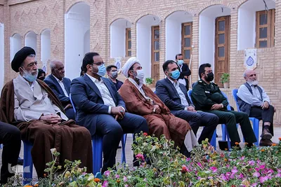 آیین  افتتاح  دبیرخانه  دائمی چهار  فصل جشنواره  طوبی در  نی ریز فارس