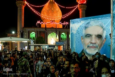 حسینیه ایران؛ مراسم عزاداری شب عاشورای حسینی در سیدعلاءالدین حسین(ع)‎‎