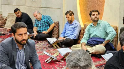 جلسه آموزش قرآن «هادی صلح‌جو» در غرب تهران