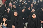 سوگواری بانوان اصفهانی به یاد شهیدان خدمت
