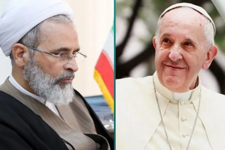 L'Ayatollah iraniano Alireza Arafi scrive a Papa Francesco: 