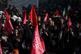 جاماندگان اربعین در فارس هم‌قدم با زائران کربلا شدند