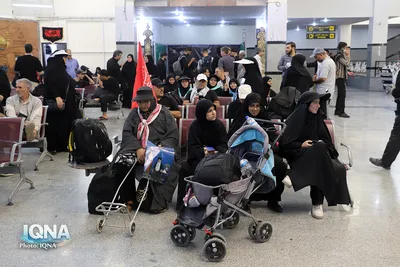 تردد زائران اربعین‌ از مرز بین‌المللی خسروی 