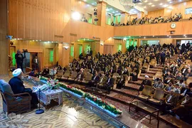 سیزدهمین مراسم تجلیل از حفاظ کل مرکز آموزش قرآن آستان مقدس حضرت عبدالعظیم الحسنی(ع) شهر ری