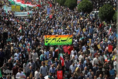 راهپیمایی روز قدس در اهواز