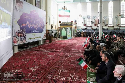 همایش بزرگ اقتدار بسیج در شهرستان اهر