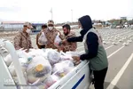 توزیع 1000 بسته معیشتی در اهر
