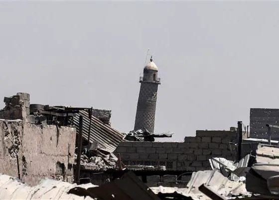 Hotuna Daga Masallacin Khalifancin Daesh Da Aka Rusa