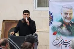 تشییع پیکر شهدای گمنام در همدان‎