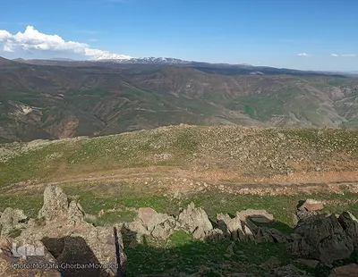 طبیعت بهاری ارتفاعات اوکوز داغی شهرستان هریس