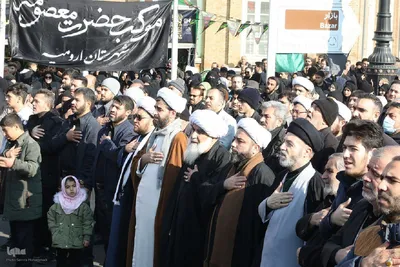 وداع باشکوه مردم ارومیه با پیکر شهدای گمنام دفاع مقدس‎