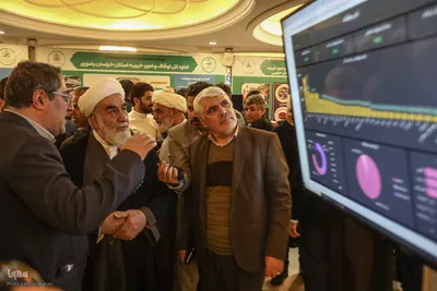 مراسم افتتاحیه چهارمین نمایشگاه دستاوردهای نهاد وقف