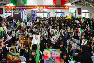 آیین گرامیداشت نخستین سالگرد شهادت سردار حسین سلامی در اصفهان