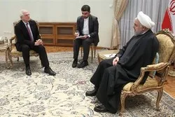 Le président Rohani a reçu le haut représentant de l'Europe