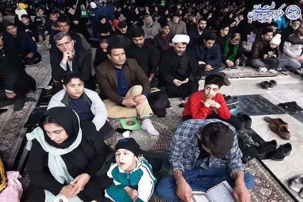 آیین لیالی شب قدر در آستان مقدس امام زاده ابراهیم بابلسر