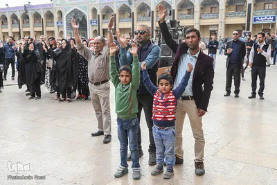 عزاداری روز شهادت امام رضا(ع)درحرم شاهچراغ(ع)‎