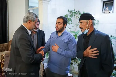 دیدار با خانواده شهید امنیت ( علی نظری )