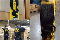US-Grenzschutzbeamte beschlagnahmen Haarprodukte aus chinesischen Zwangslagern in Ostturkestan