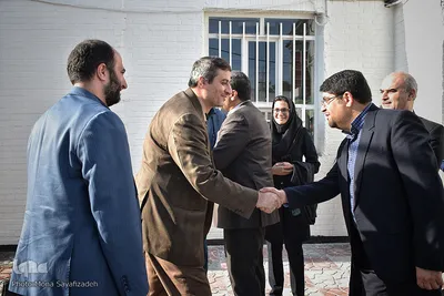 حضور محمدجواد شوشتری در جمع خبرنگاران و عکاسان ایکنا خوزستان