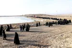 تدفین پیکر شهید گمنام دفاع مقدس دراهر