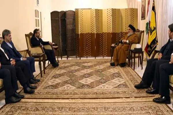دیدار وزیر فرهنگ ایران با سید حسن نصرالله
