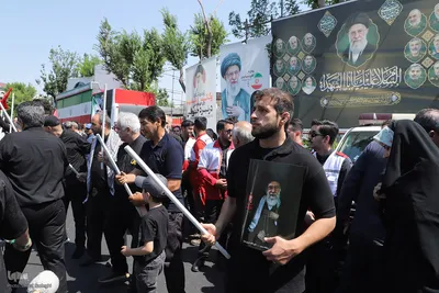 اجتماع مردم تبریز در خونخواهی رهبر شهید