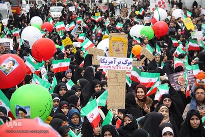 راهپیمایی چهلمین سالگرد پیروزی انقلاب اسلامی در سمنان
