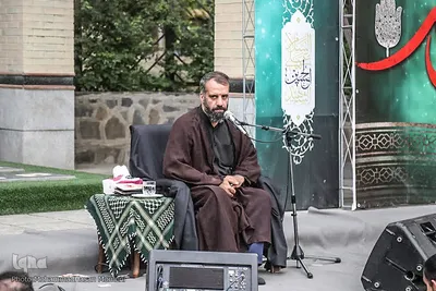 مراسم عزاداری اباعبدالله الحسین(ع) در مزار شهدای گمنام همدان‎