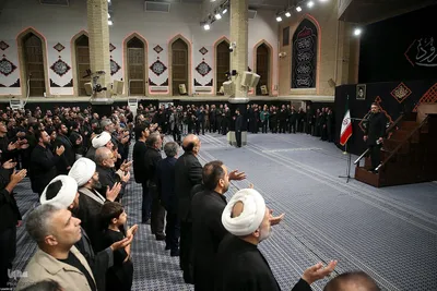 مراسم عزاداری شب هشتم محرم ۱۴۴۷ در حسینیه امام خمینی