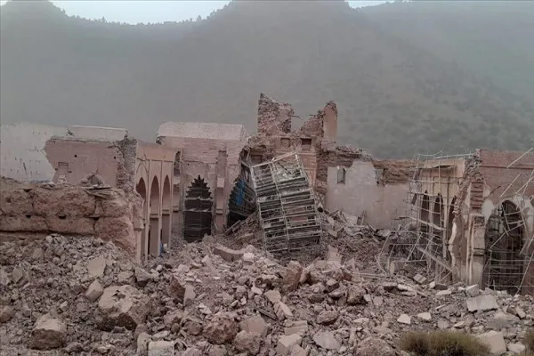 المغرب.. انهيار جزء من المسجد الأعظم جراء الزلزال