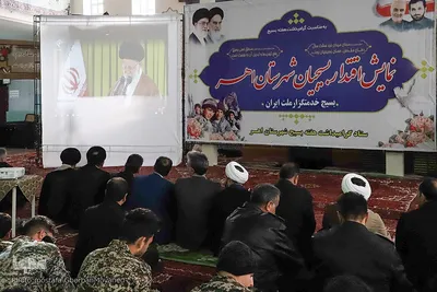 همایش بزرگ اقتدار بسیج در شهرستان اهر