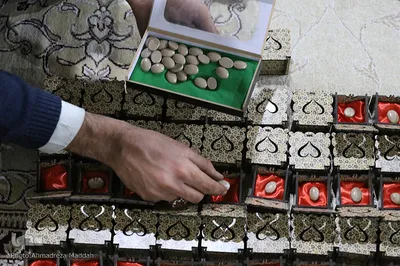 هنر دست کارافرینان جوان شیرازی با گوهرسنگ ها