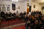 حضور امام جمعه تبریز در روضه خانگی