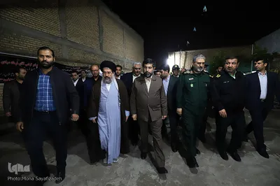دیدار مسئولان استانی با خانواده شهید رضا صیادی