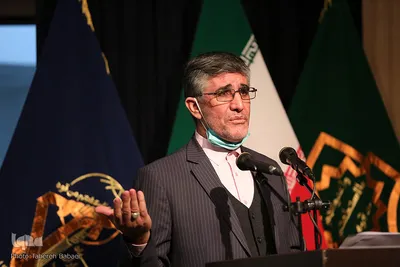 سخنرانی حسن ابوالقاسمی فرمانده دانشگاه علوم پزشکی بقیةالله (عج) در مراسم تجلیل از پرستاران نمونه و خانواده شهدای مدافع سلامت
