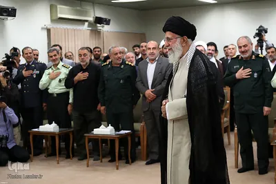 دیدار دست‌اندرکاران کنگره 6200 شهید استان مرکزی با مقام معظم رهبری