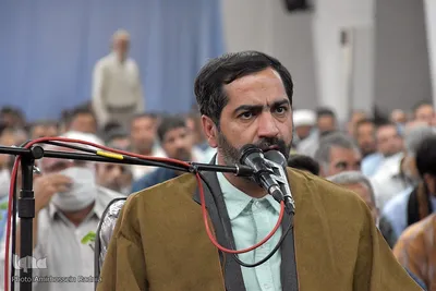 مراسم قرائت دعای پرفیض عرفه در حسینیه جماران بیرجند