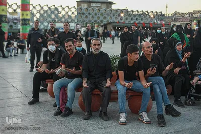 آیین پیاده‌روی جاماندگان اربعین حسینی در تهران(۲)
