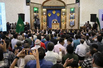 مراسم بزرگداشت حضرت احمدبن موسی شاهچراغ(ع)