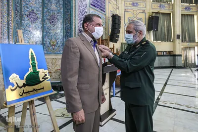 مراسم رونمایی از نشان سپاه حضرت محمد رسول الله (ص)
