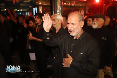 مراسم روز اربعین در حسینیه شهید آل مبارک اهواز عکاس محمد محمدعلی پور