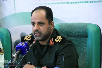 نشست خبری مشترک فرمانده سپاه الغدیر و فرمانده ناجا در استان یزد